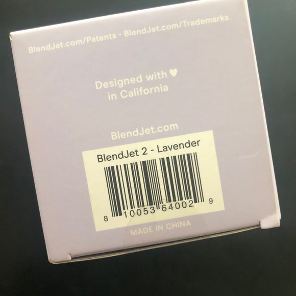 BlendJet 2.0 16-oz Portable Rechargeable Blender, NEW, Unopened, Lavender - Picture 5 of 6